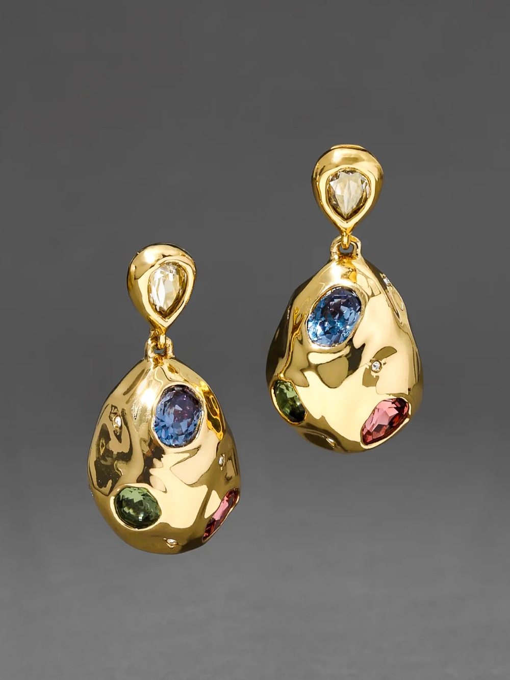 Alexis Bittar Spotted Egg Dangle Earrings
